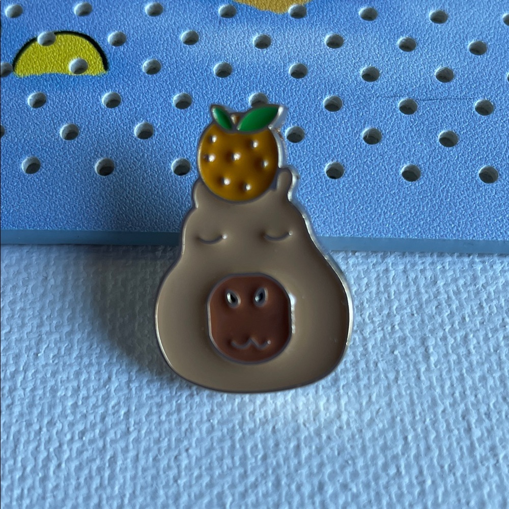 Capybara Pin Display Crossbody Bag—BoxLunch Exclusive - Picture 10 of 11